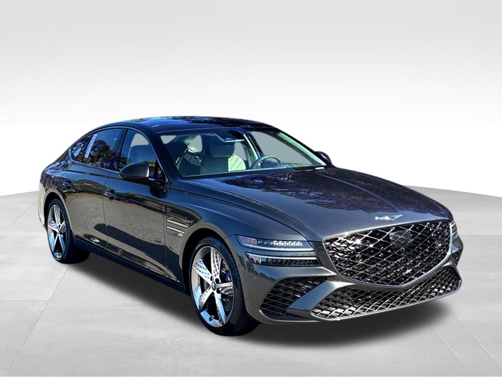 Makalu Gray 2026 Genesis G80 2.5T Sport Prestige AWD Sedan All-Wheel Drive 8-Speed Automatic