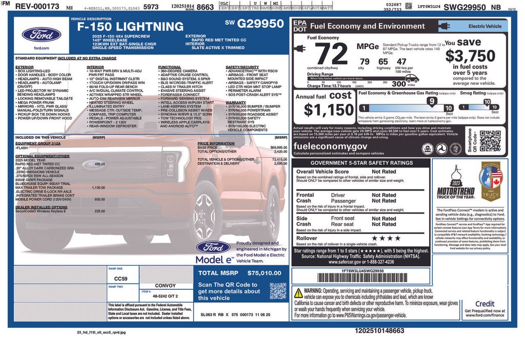 2025 Ford F-150 Lightning Flash - Photo 58