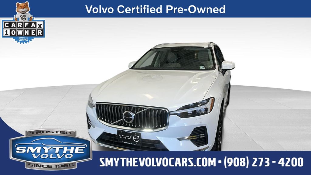 Crystal White 2023 Volvo XC60 SUV / Crossover All-Wheel Drive Automatic