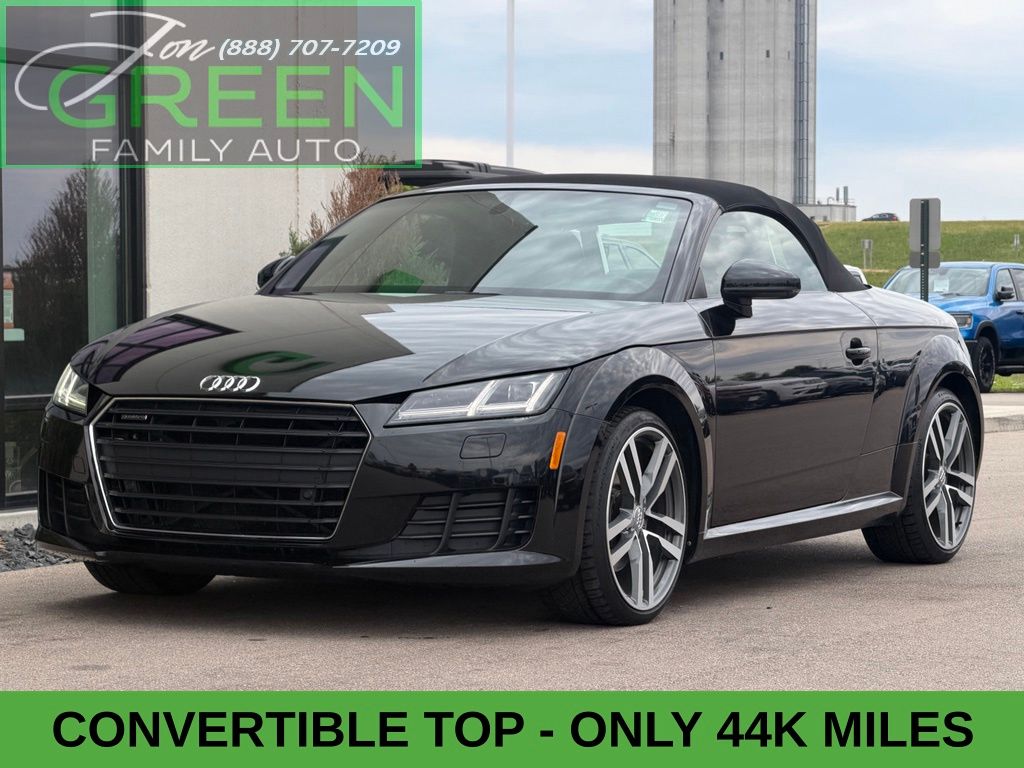Black Metallic 2016 Audi TT Convertible All-Wheel Drive 6-Speed Automatic