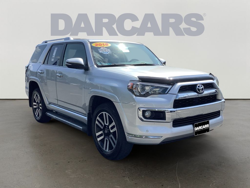 Classic Silver Metallic 2018 Toyota 4Runner SUV / Crossover All-Wheel Drive 5-Speed Automatic Overdrive