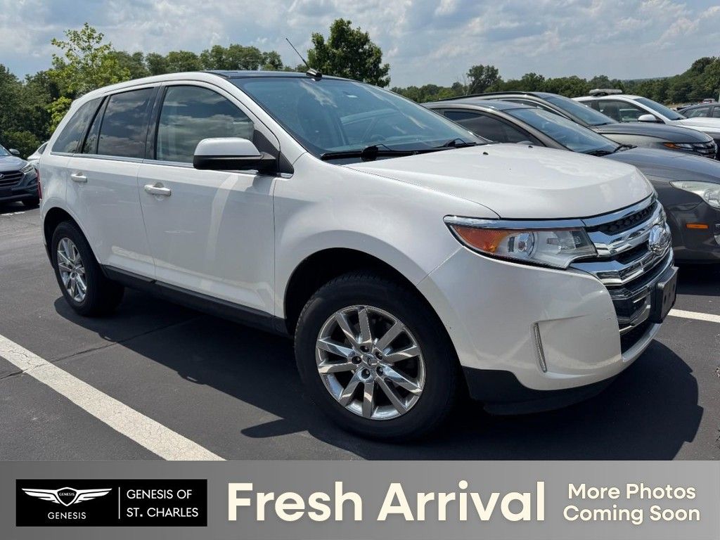 White Platinum Metallic Tri-Coat 2012 Ford Edge SUV / Crossover Front-Wheel Drive 6-Speed Automatic