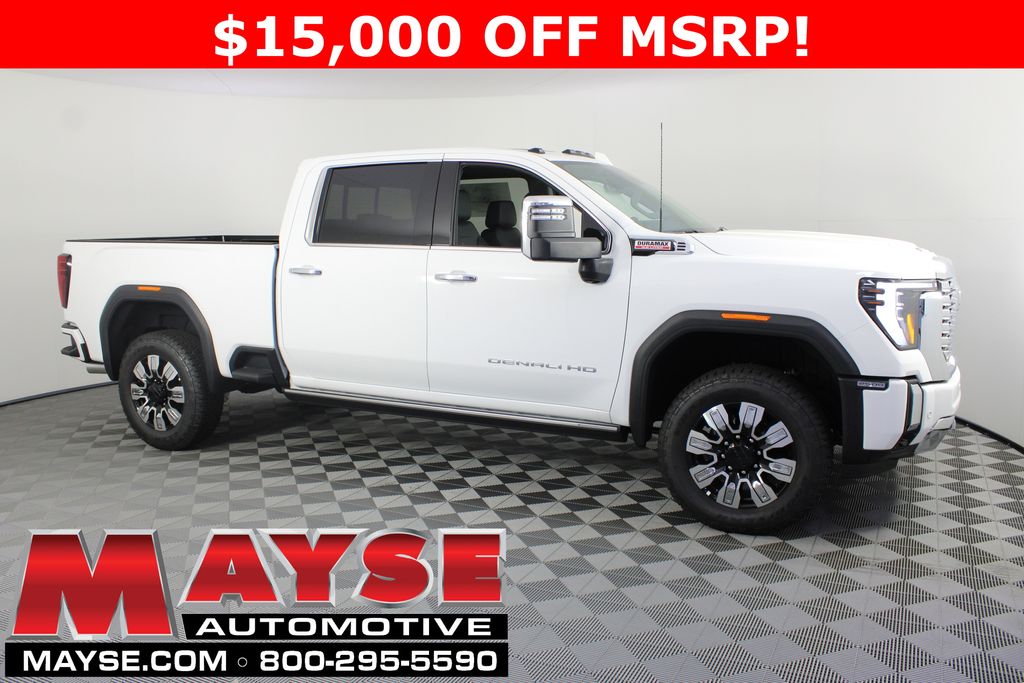 Summit White 2026 GMC Sierra 2500HD Pickup Truck Four-Wheel Drive Automatic