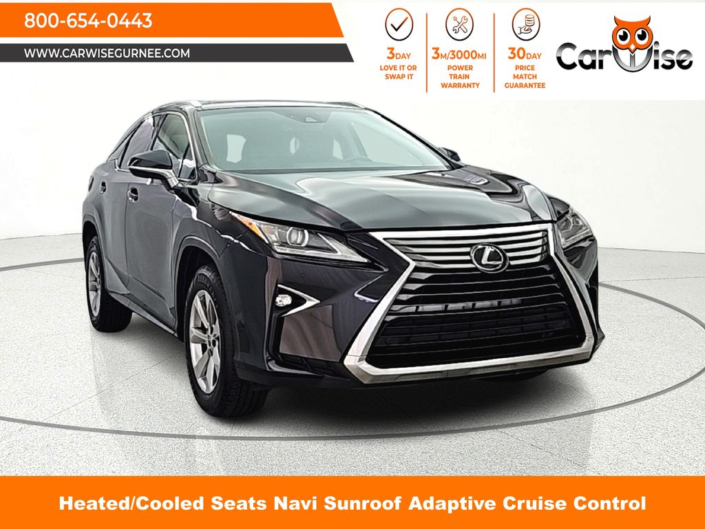 Black (Caviar) 2019 Lexus RX 350 AWD SUV / Crossover All-Wheel Drive 8-Speed Automatic