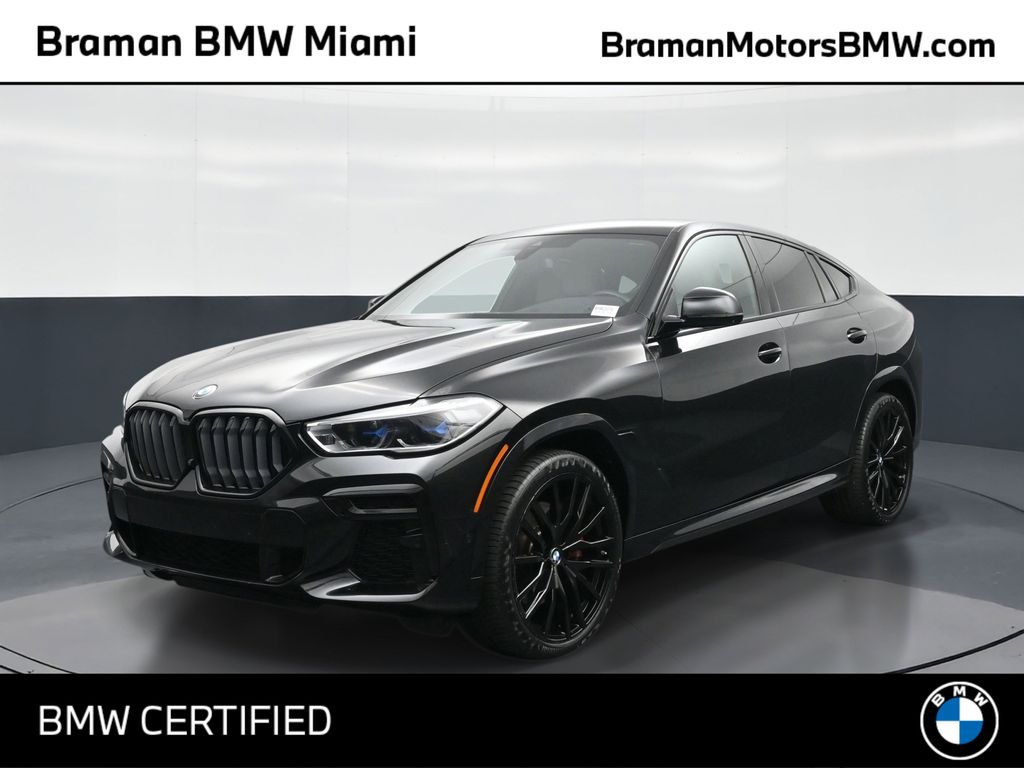 Black Sapphire Metallic 2023 BMW X6 xDrive40i AWD SUV / Crossover All-Wheel Drive 8-Speed Automatic