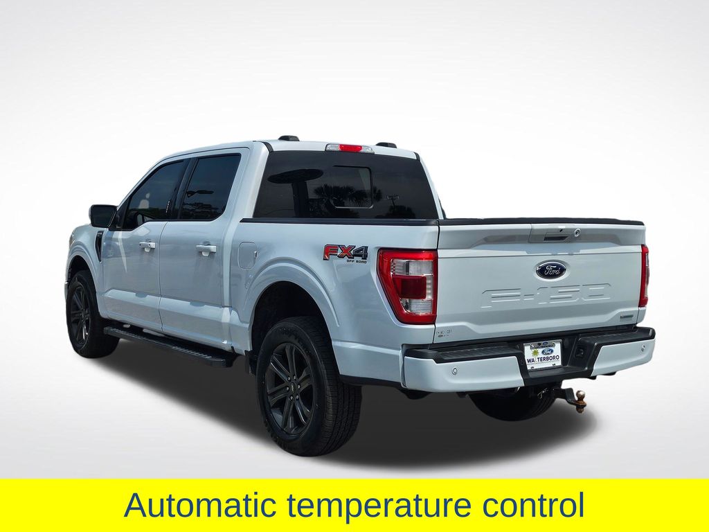 2022 Ford F-150 Lariat White at Walterboro Ford