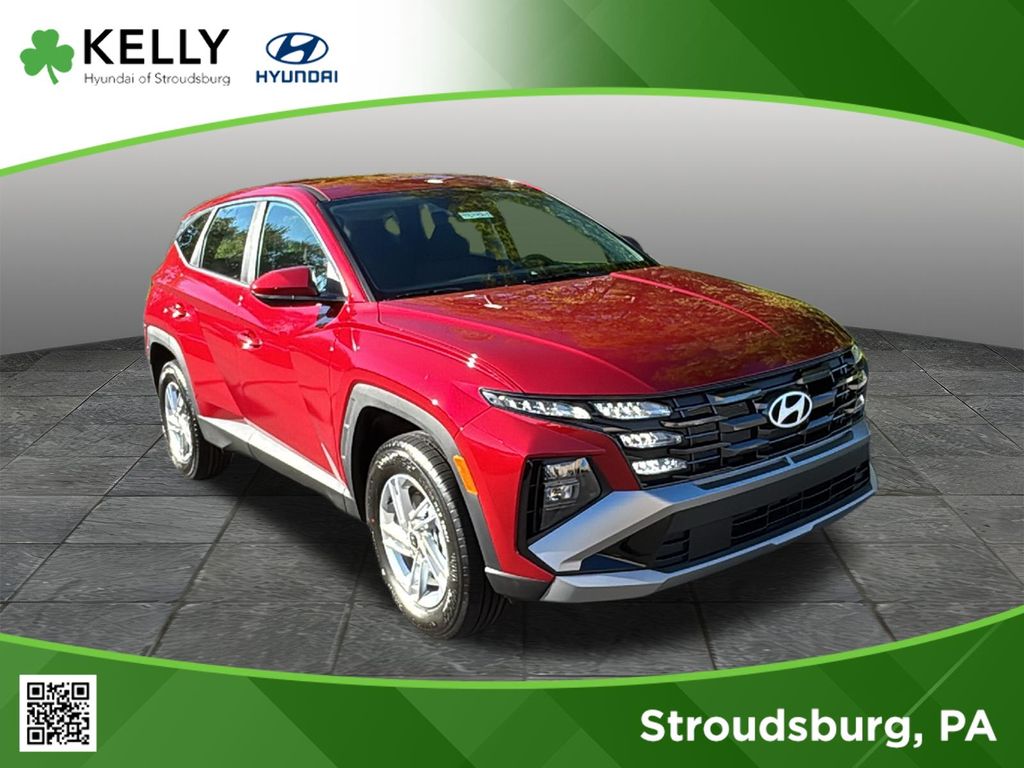 Ultimate Red 2026 Hyundai Tucson SUV / Crossover All-Wheel Drive 8-Speed Automatic