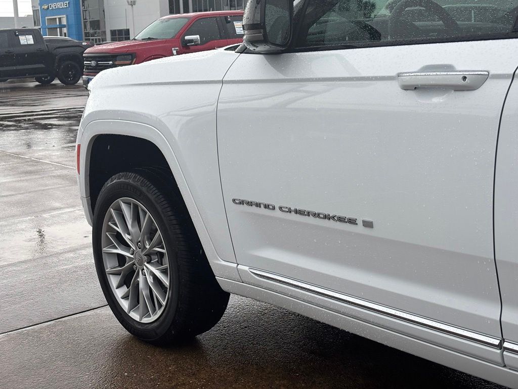 2023 Jeep Grand Cherokee Summit White at Wharton Chevrolet GMC