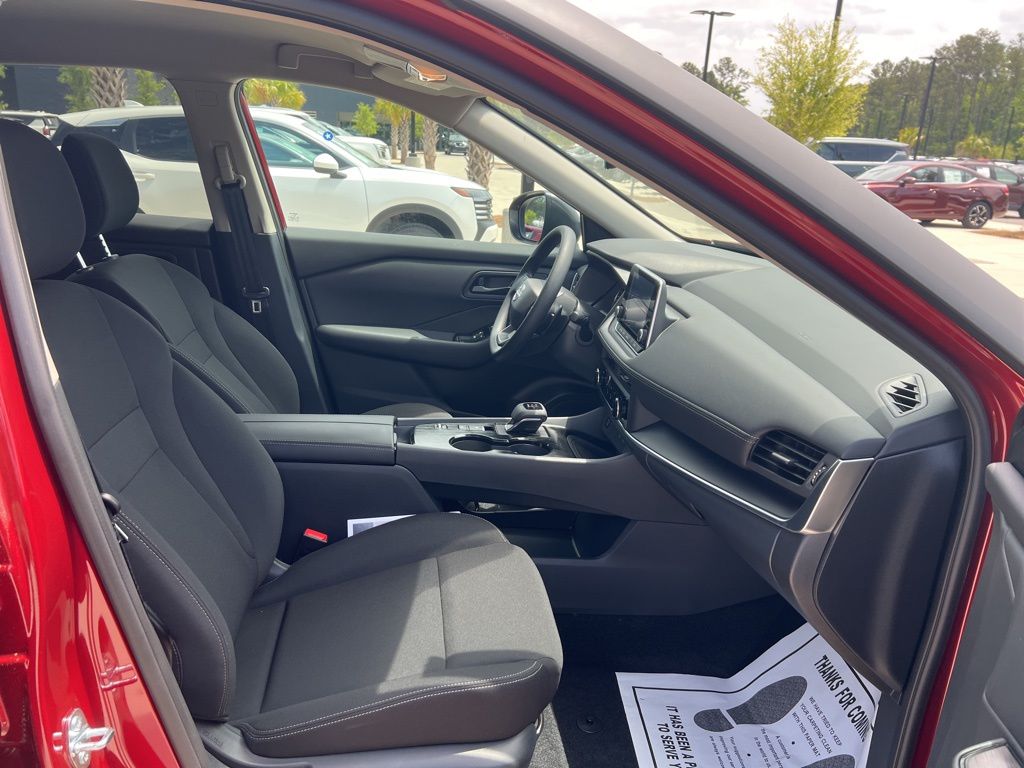 2025 Scarlet Ember Tintcoat Nissan Rogue S FWD SUV