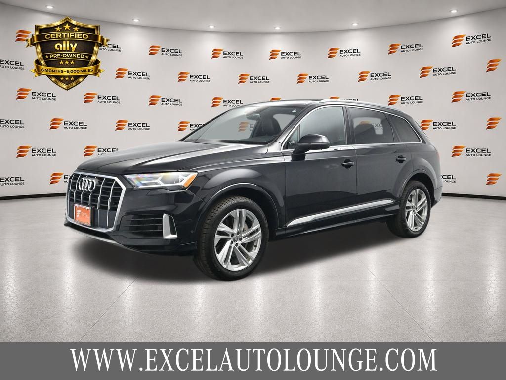 Orca Black Metallic 2021 Audi Q7 SUV / Crossover All-Wheel Drive 8-Speed Automatic
