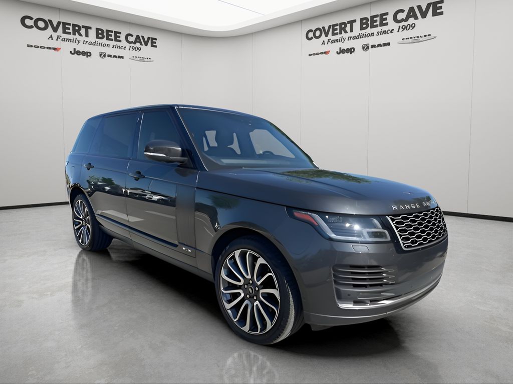 2019 Land Rover Range Rover 5.0L V8 Supercharged
