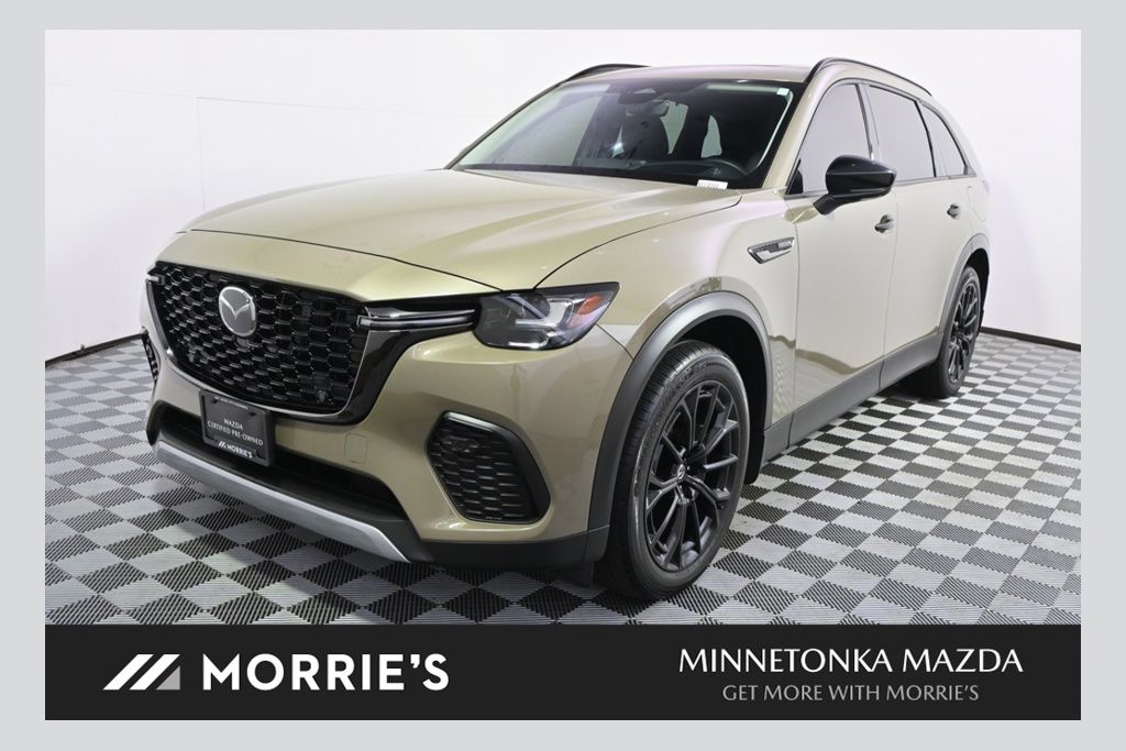 Sand Metallic 2025 Mazda CX-70 3.3 Turbo Premium AWD SUV / Crossover All-Wheel Drive 8-Speed Automatic