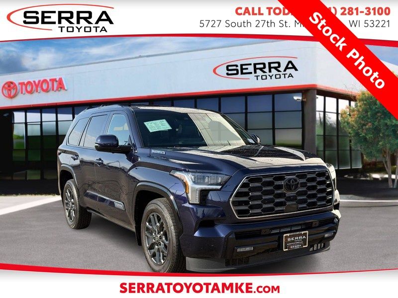 Blue 2025 Toyota Sequoia Platinum 4WD SUV / Crossover Four-Wheel Drive Automatic