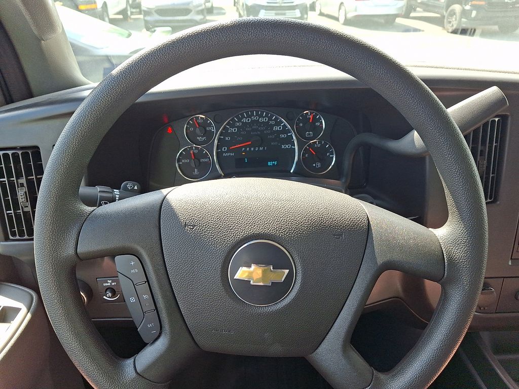 2026 Chevrolet Express 3500 Work Van White at Klick Lewis Buick Chevrolet