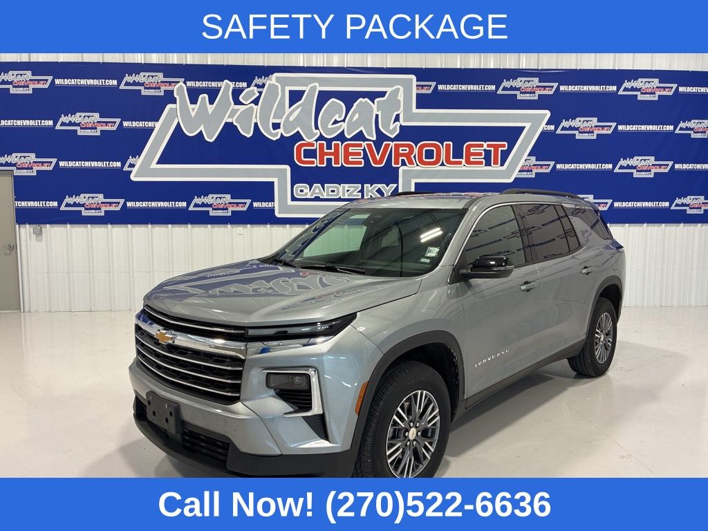 Sterling Gray Metallic 2026 Chevrolet Traverse SUV / Crossover Four-Wheel Drive 8-Speed Automatic