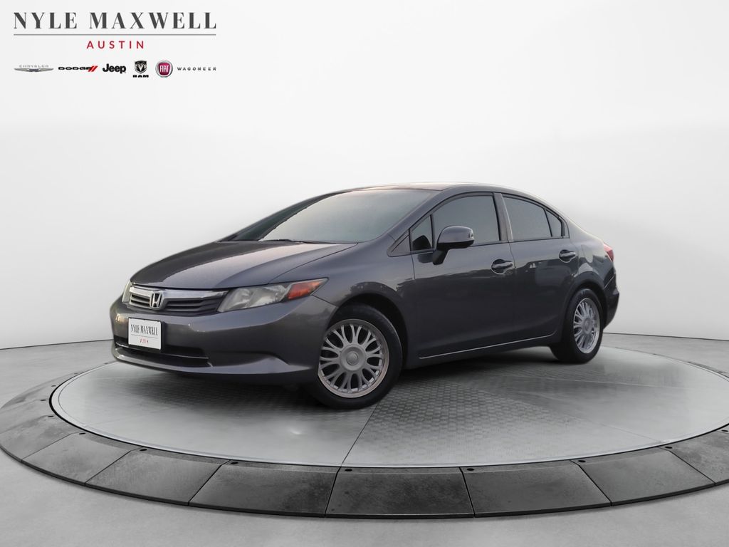 Used Car 2012 Honda Civic  Lx For Sale Under $10,000 In Austin, Texas