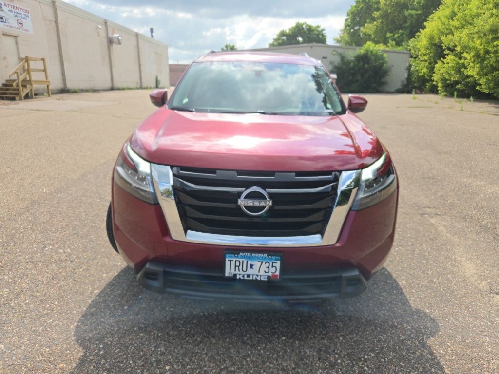 Red (Scarlet Ember Tintcoat) 2022 Nissan Pathfinder SUV / Crossover All-Wheel Drive 9-Speed Automatic