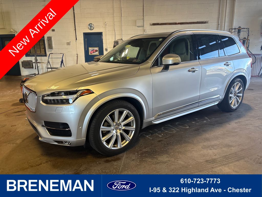 Bright Silver Metallic 2018 Volvo XC90 SUV / Crossover All-Wheel Drive Automatic