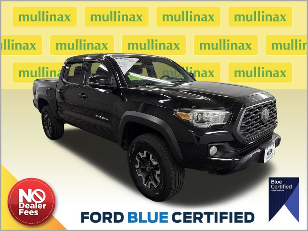 Midnight Black Metallic 2020 Toyota Tacoma TRD Off Road Double Cab 4WD Pickup Truck Four-Wheel Drive 6-Speed Automatic
