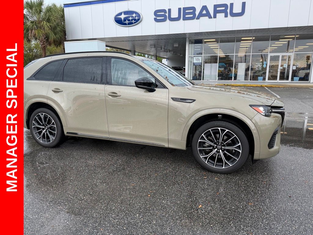 Zircon Sand Metallic 2025 Mazda CX-70 SUV / Crossover All-Wheel Drive 8-Speed Automatic