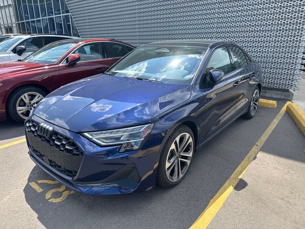 Navarra Blue Metallic 2026 Audi A3 Hatchback 7-Speed Automatic