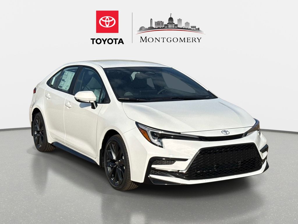 Ice Cap 2026 Toyota Corolla SE FWD Sedan Front-Wheel Drive Continuously Variable Transmission