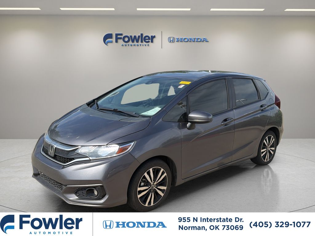 Gray (Modern Steel Metallic) 2020 Honda Fit Hatchback Front-Wheel Drive Continuously Variable Transmission