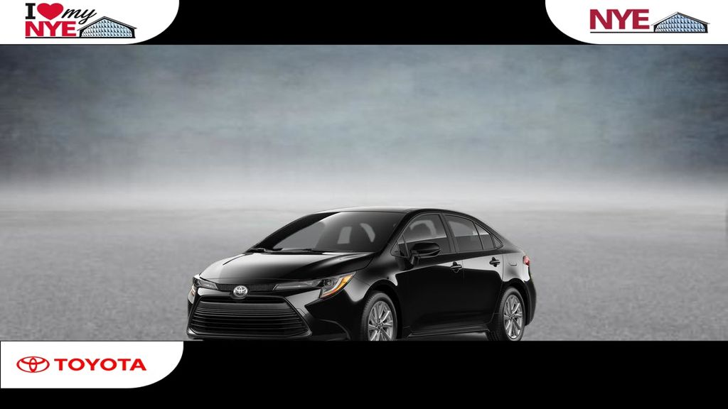 Midnight Black 2026 Toyota Corolla LE FWD Sedan Front-Wheel Drive Continuously Variable Transmission