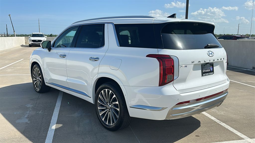 2024 Hyundai Palisade Calligraphy White at Wharton Chevrolet GMC