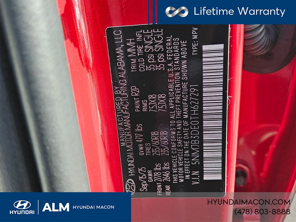 New 2026 Red Hyundai SEL FWD image 21