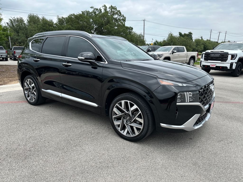 Twilight Black 2023 Hyundai Santa Fe Calligraphy FWD SUV / Crossover Front-Wheel Drive Automatic