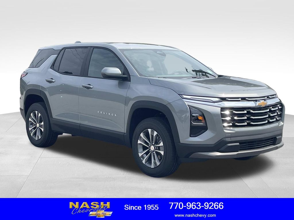 Sterling Gray Metallic 2026 Chevrolet Equinox SUV / Crossover Front-Wheel Drive Continuously Variable Transmission