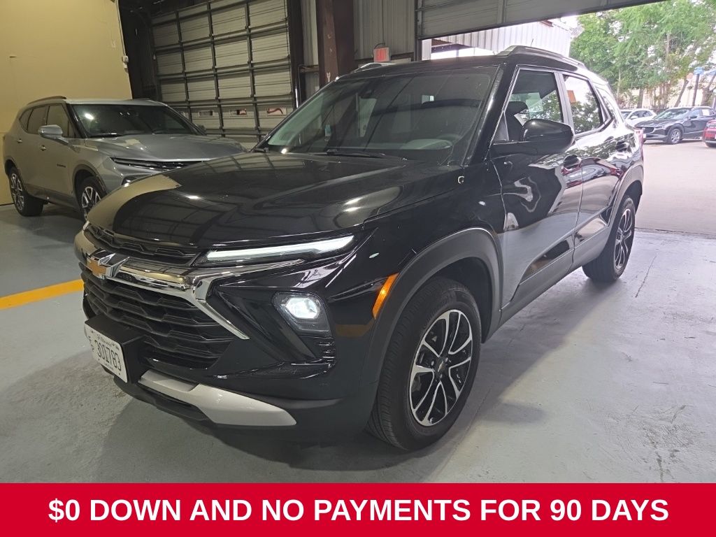 Black Metallic 2025 Chevrolet Trailblazer SUV / Crossover Four-Wheel Drive 9-Speed Automatic