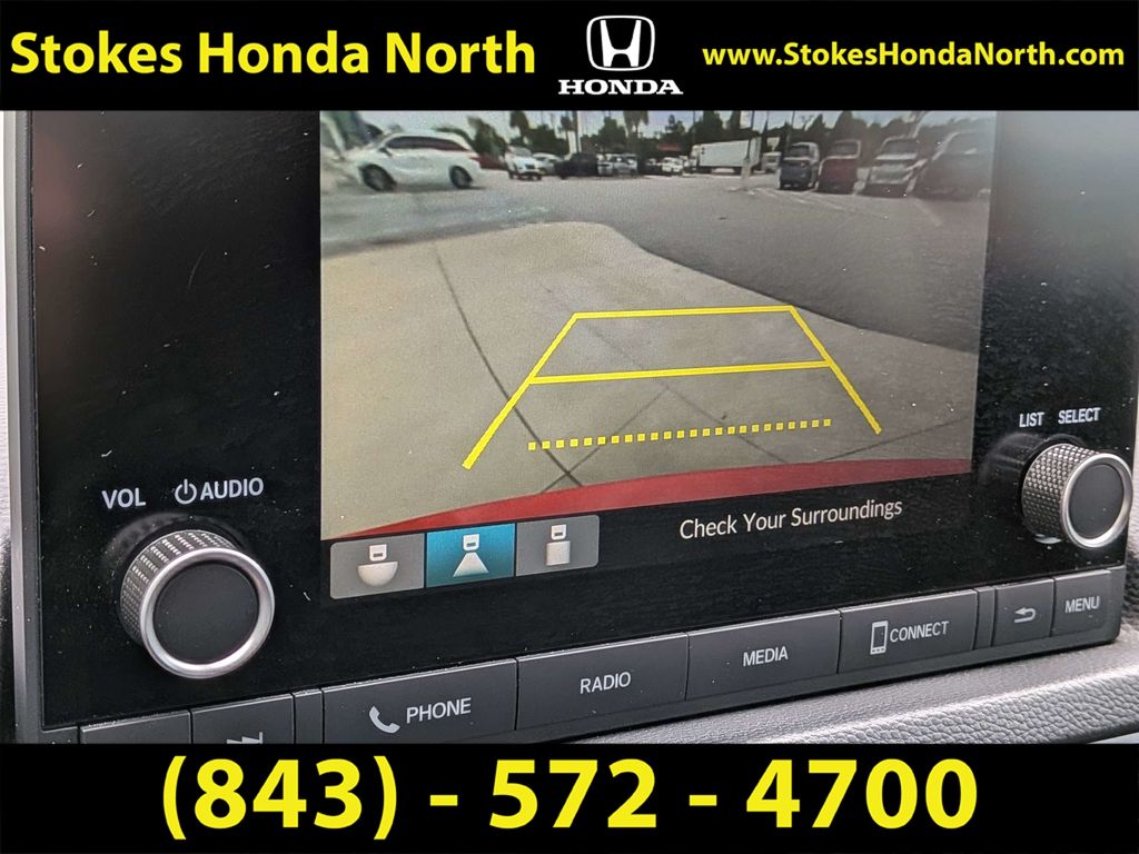 2025 Honda Civic LX Red at Stokes Honda North