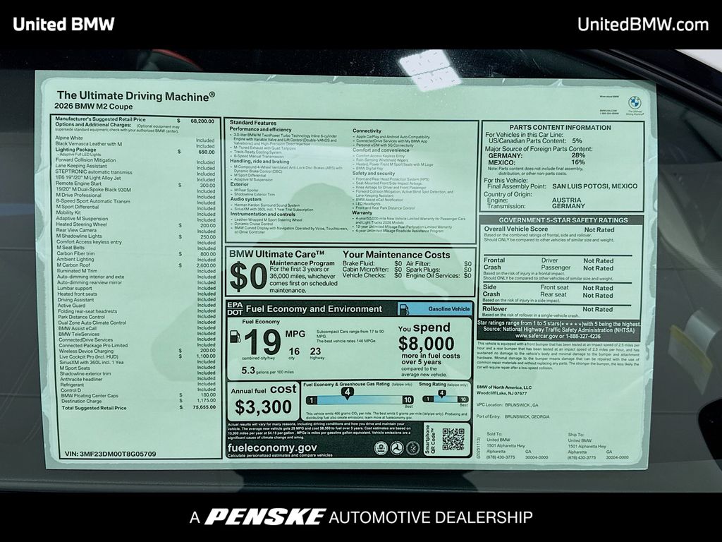 Thumbnail: 2026 BMW M2 - 14