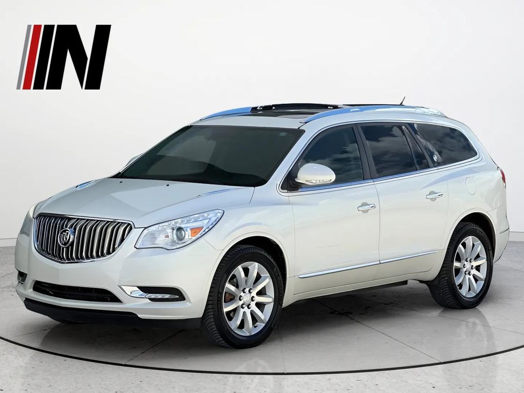 White Diamond Clearcoat 2015 Buick Enclave SUV / Crossover All-Wheel Drive 6-Speed Automatic Overdrive