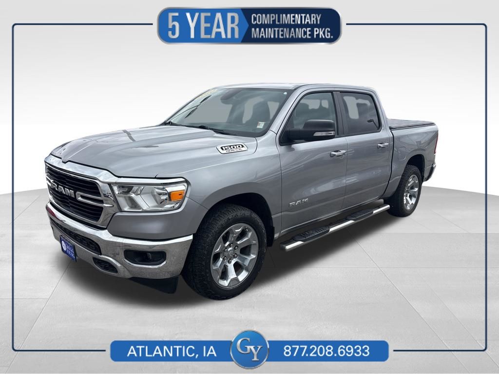 Billet Silver Metallic Clearcoat 2020 RAM 1500 Pickup Truck 8-Speed Automatic
