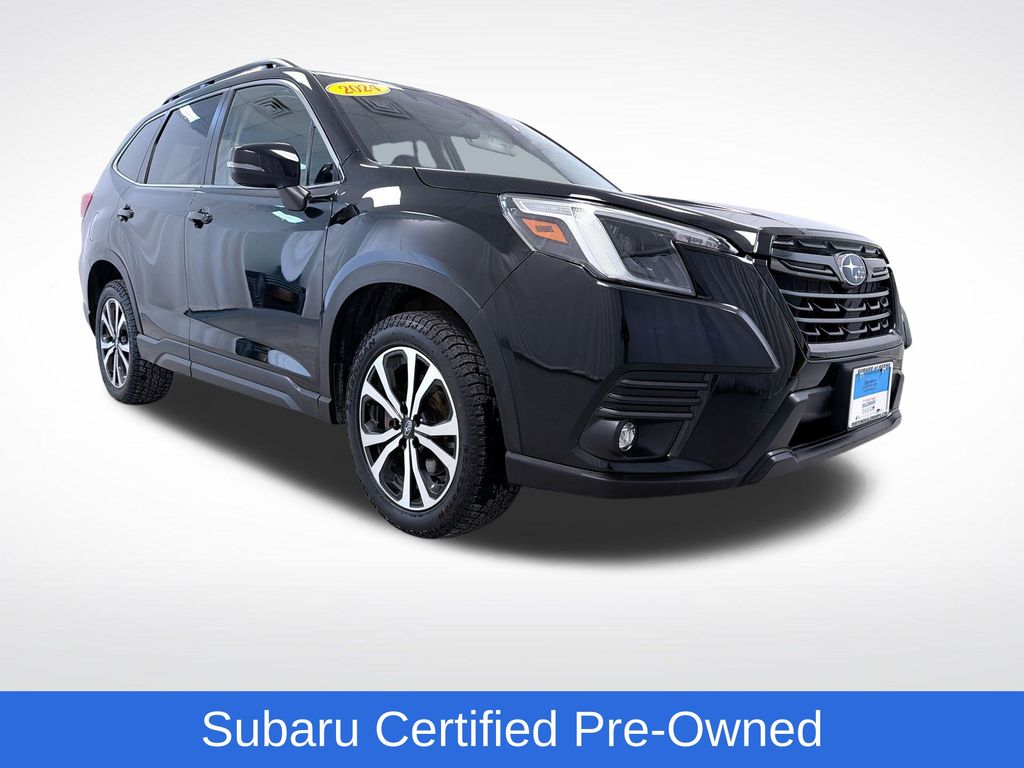 Crystal Black Silica 2024 Subaru Forester Limited Crossover AWD SUV / Crossover All-Wheel Drive Continuously Variable Transmission