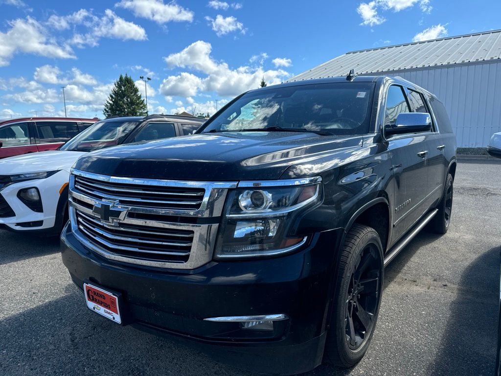 Black 2019 Chevrolet Suburban SUV / Crossover Four-Wheel Drive 6-Speed Automatic Overdrive