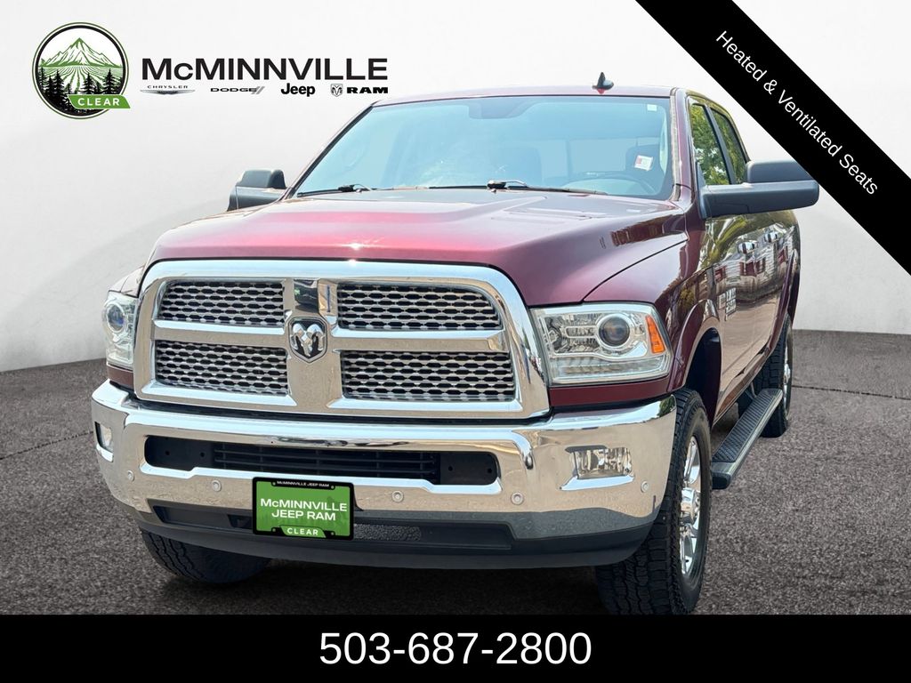 Delmonico Red Pearlcoat 2017 RAM 2500 Pickup Truck Four-Wheel Drive 6-Speed Automatic