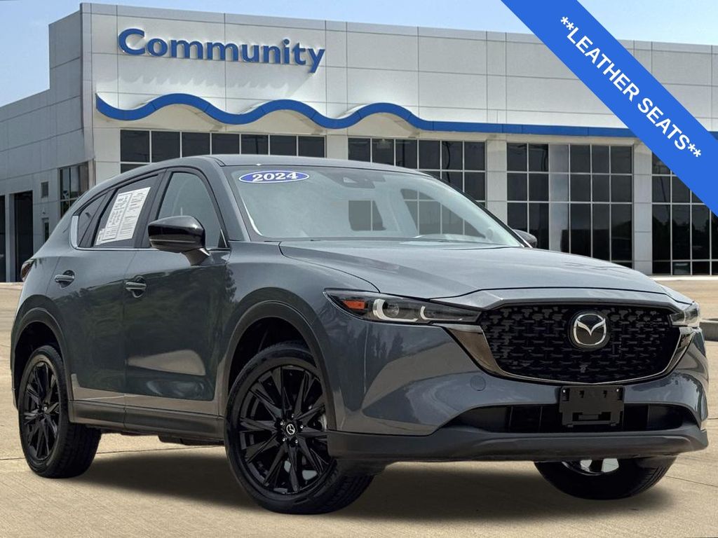 2024 Mazda CX-5 2.5 S Carbon Edition Gray at DeMontrond Mazda