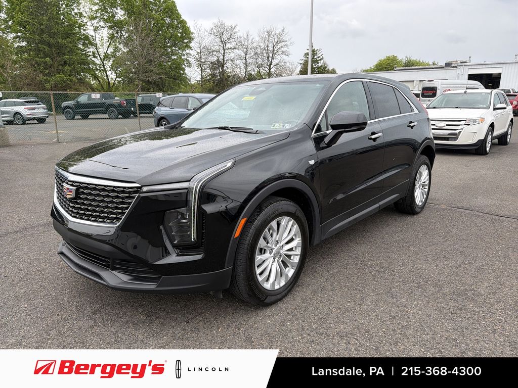 Stellar Black Metallic 2024 Cadillac XT4 SUV / Crossover Front-Wheel Drive 9-Speed Automatic