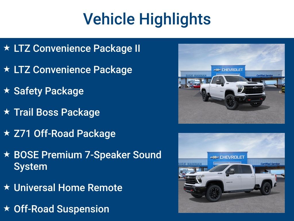 2026 Chevrolet Silverado 2500HD LTZ