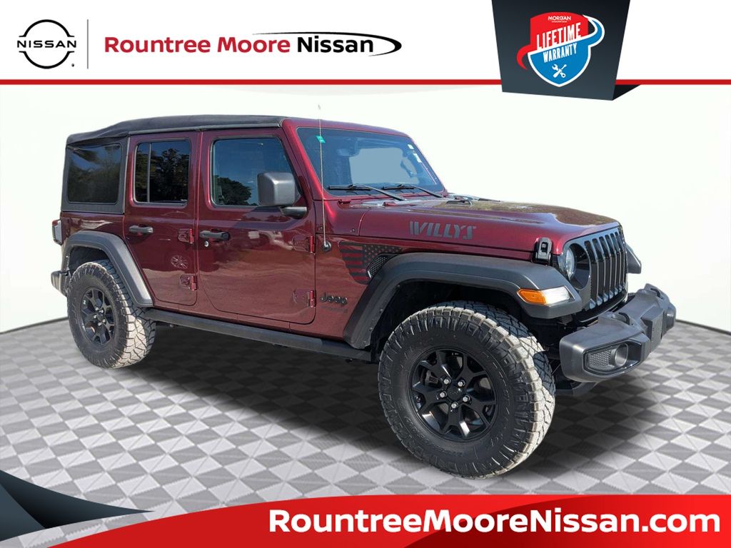 Snazzberry Pearlcoat 2021 Jeep Wrangler SUV / Crossover Four-Wheel Drive 8-Speed Automatic