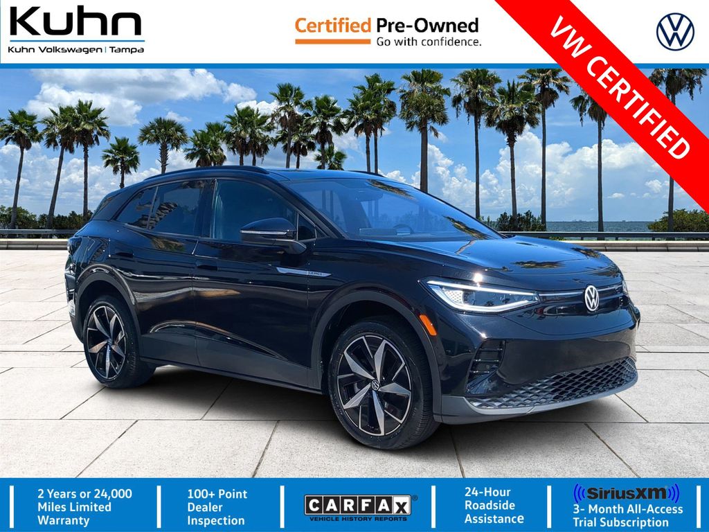 Deep Black Pearl 2023 Volkswagen ID.4 Pro S AWD SUV / Crossover All-Wheel Drive Automatic