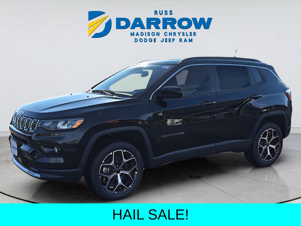 Diamond Black Crystal Pearlcoat 2026 Jeep Compass SUV / Crossover Four-Wheel Drive 8-Speed Automatic