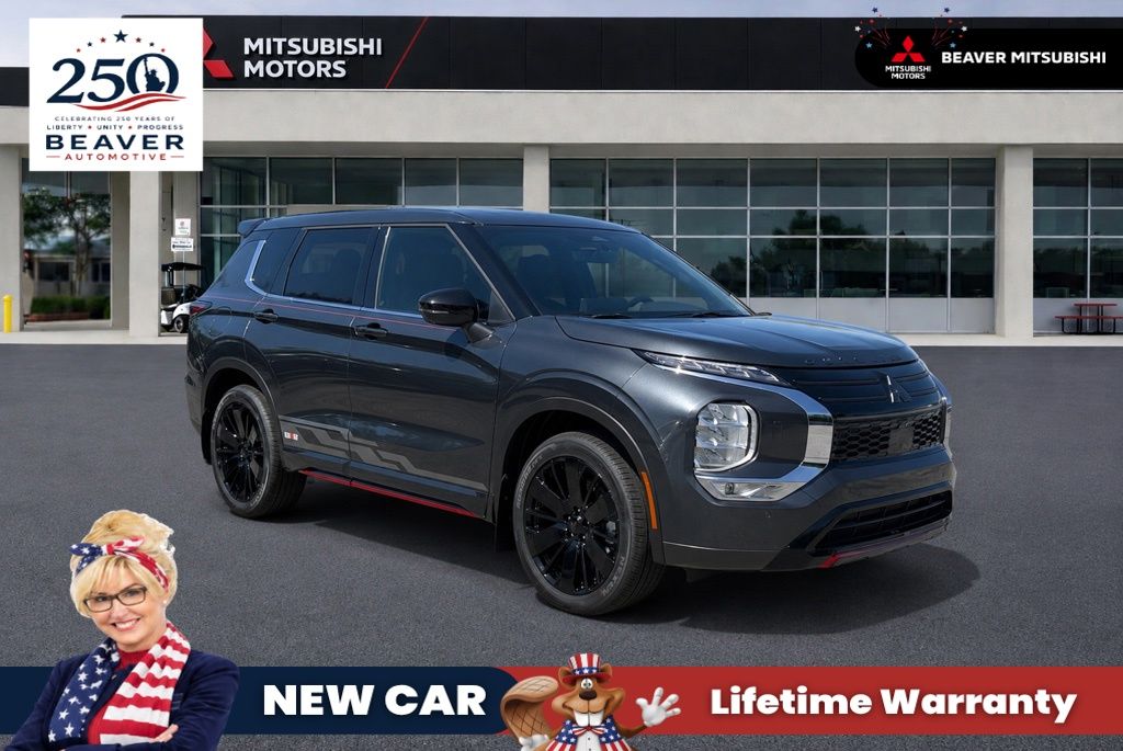 Graphite Gray 2026 Mitsubishi Outlander SUV / Crossover All-Wheel Drive Continuously Variable Transmission