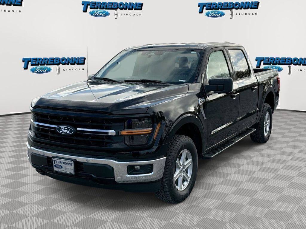 Black Metallic 2026 Ford F-150 Pickup Truck Four-Wheel Drive Automatic