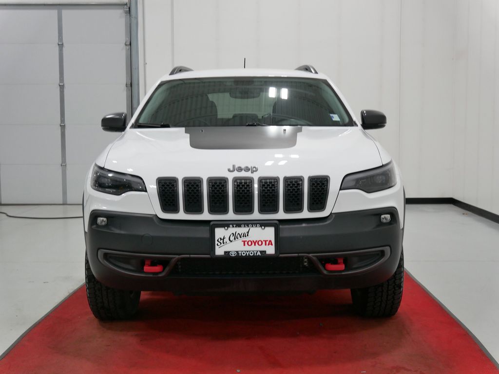 Used 2020 Jeep Cherokee Trailhawk with VIN 1C4PJMBX4LD562638 for sale in Waite Park, Minnesota