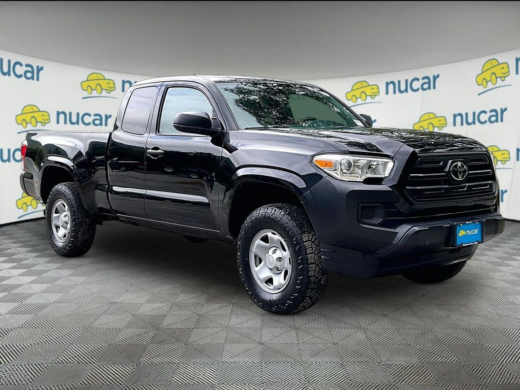 Midnight Black Metallic 2019 Toyota Tacoma Pickup Truck Four-Wheel Drive 6-Speed Automatic